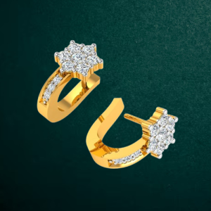 stud round earings