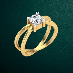 Gold Ring With Diamond 11