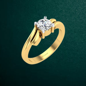 Gold Ring With Diamond 12