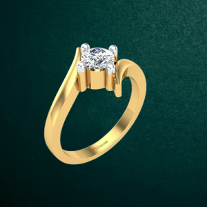 Gold Ring With Diamond 13