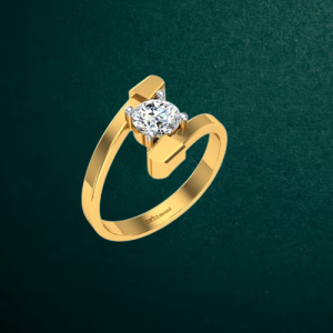 Gold Ring With Diamond 15