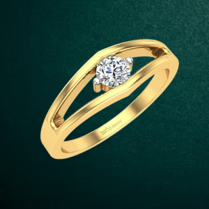 Gold Ring With Diamond 6