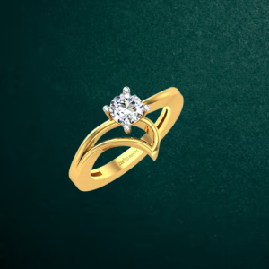 Gold Ring With Diamond 9